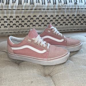 Pink old skool vans